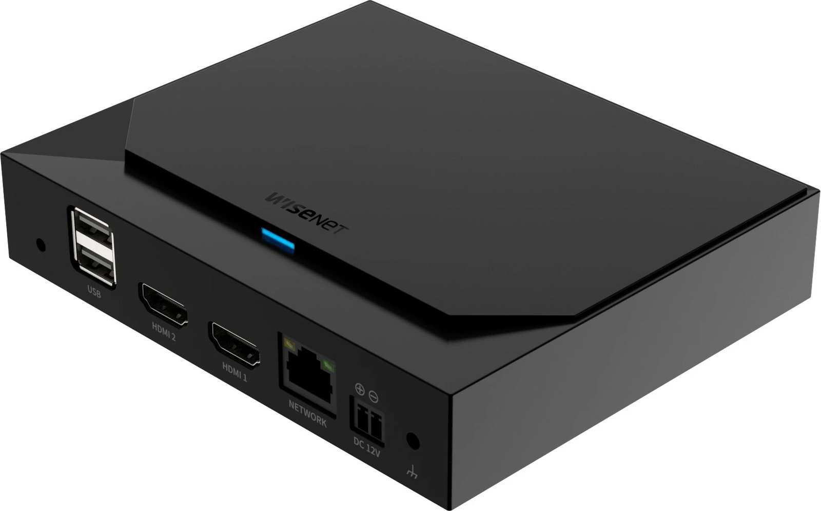 Dekoder rrjeti Hanwha Wisenet SPD-152, 64 kanale, 4K, 60fps, Metal, e zezë