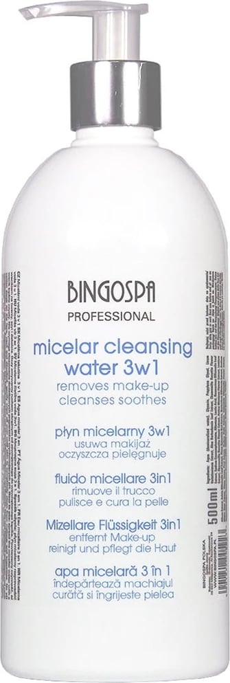 Ujë micelar për femra BingoSpa 3-in-1, 500ml