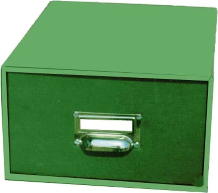 Kuti ruajtëse NEXT me dorezë metalike, e gjelbër, H14x23x30cm