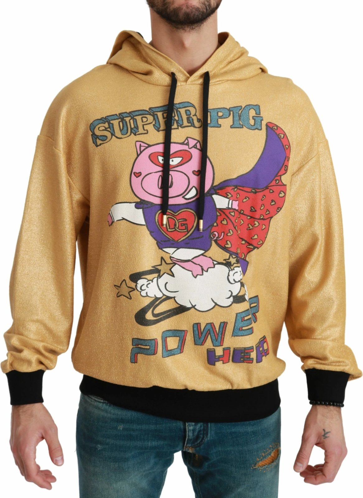 Duks për meshkuj Dolce & Gabbana, i verdhë 