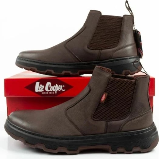 Çizme Chelsea për meshkuj Lee Cooper, lëkure