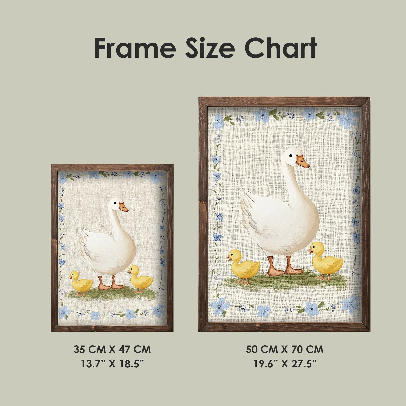 Pikturë dekorative me kornizë MDF, Wallity, TUN060-L