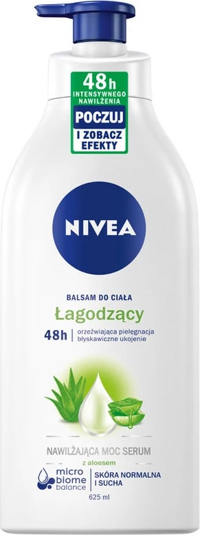 Losion trupi për femra Nivea Moisturizing Power Serum Soothing Body Lotion, 625ml Losion trupi për femra Nivea Moisturizing Power Serum Soothing Body Lotion, 625ml