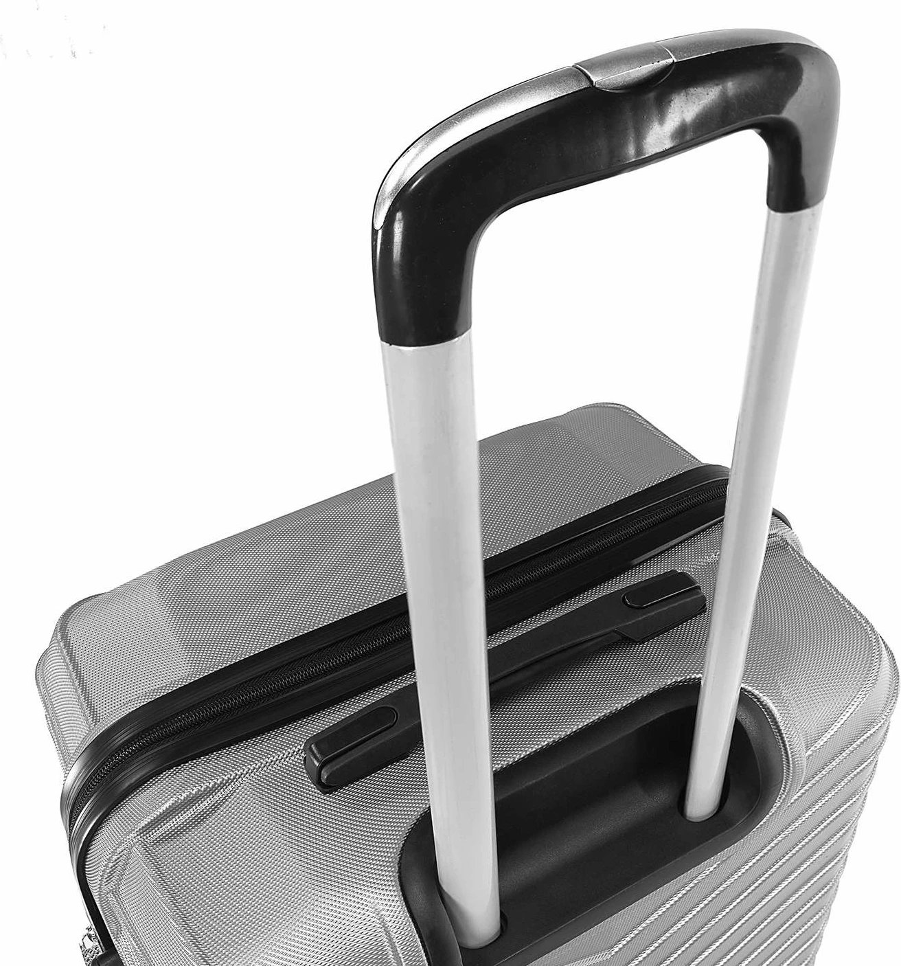 Valixhe udhëtimi mesatare, ngjyrë argjendi, Wexta Wx-1001, Zoozie Bags