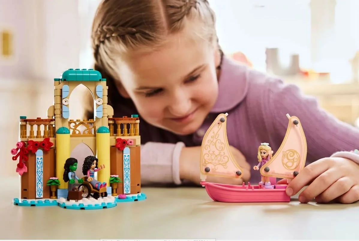 Set LEGO Wicked 75681 Glinda, Elphaba & Nessarose te Shiz University, 304 pjesë