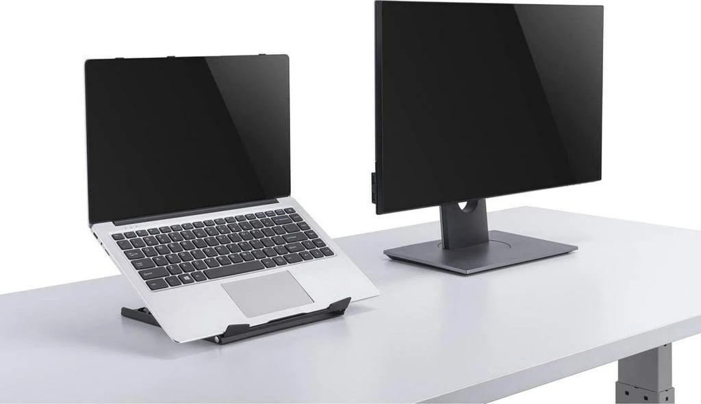 Mbajtëse për laptop Manhattan, 15.6", 5x pozicione, e zezë
