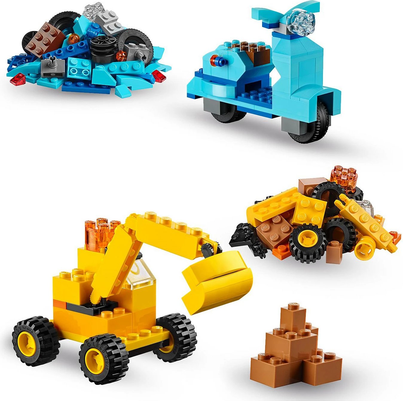 Set ndërtimi LEGO Classic 10698, 790 pjesë, shumëngjyrësh