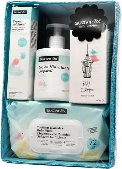 Set për foshnje Suavinex Newborn, unisex, blue