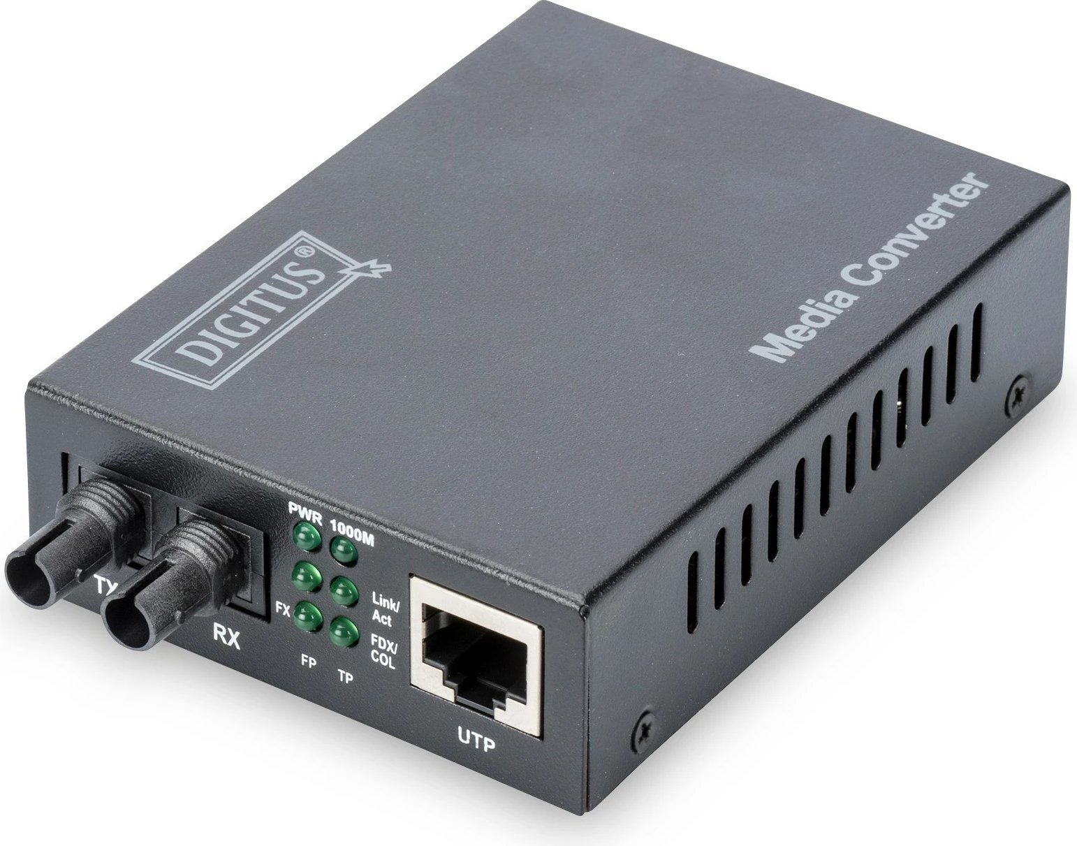 Media konvertues Digitus, Gigabit, 1000Base-T, RJ45/SC, 500m