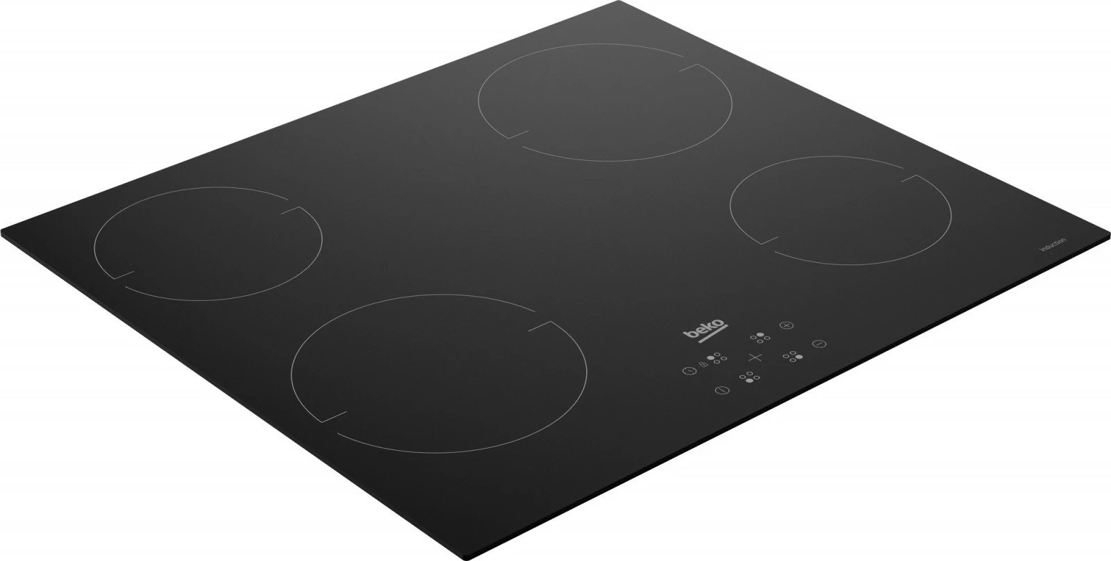 Pllakë gatimi me induksion Beko HII64401QT, 4 zona, e zezë