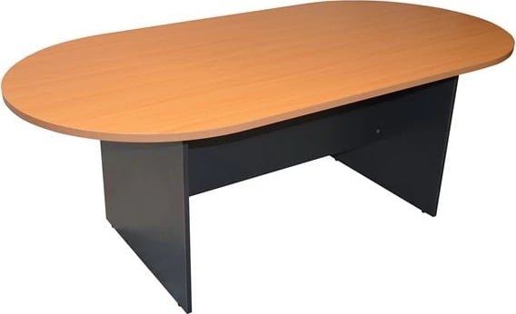 Tavolinë profesionale për konferenca, FH2018.01, 200x100x75, ngjyrë lisi