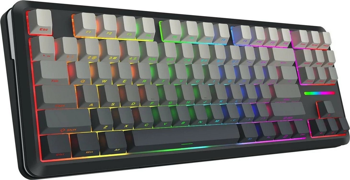 Tastierë mekanike Redragon K734SP-RGB-PRO Wildslash Pro, RGB, 87 taste, grey