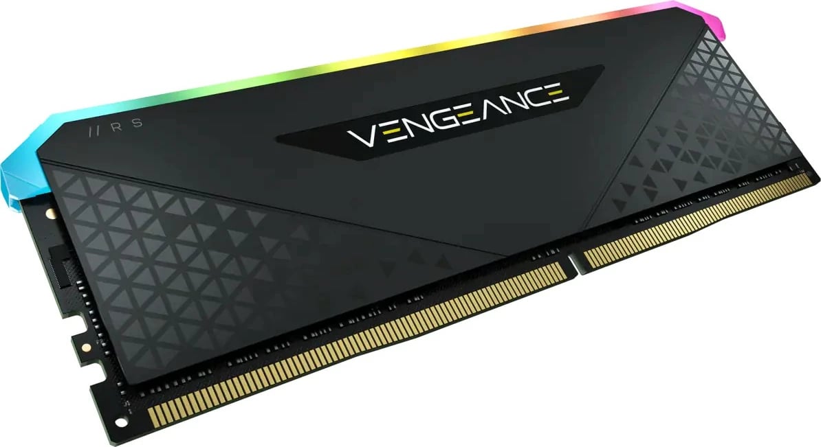 RAM Memorje Corsair Vengeance RGB 16GB DDR4 3600MHz, e zezë