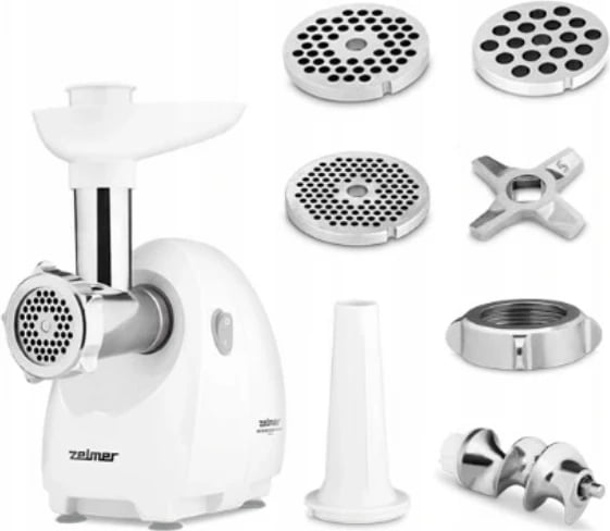 Makinë mishi Zelmer ZMM4080B, 1900 W, Bardhë