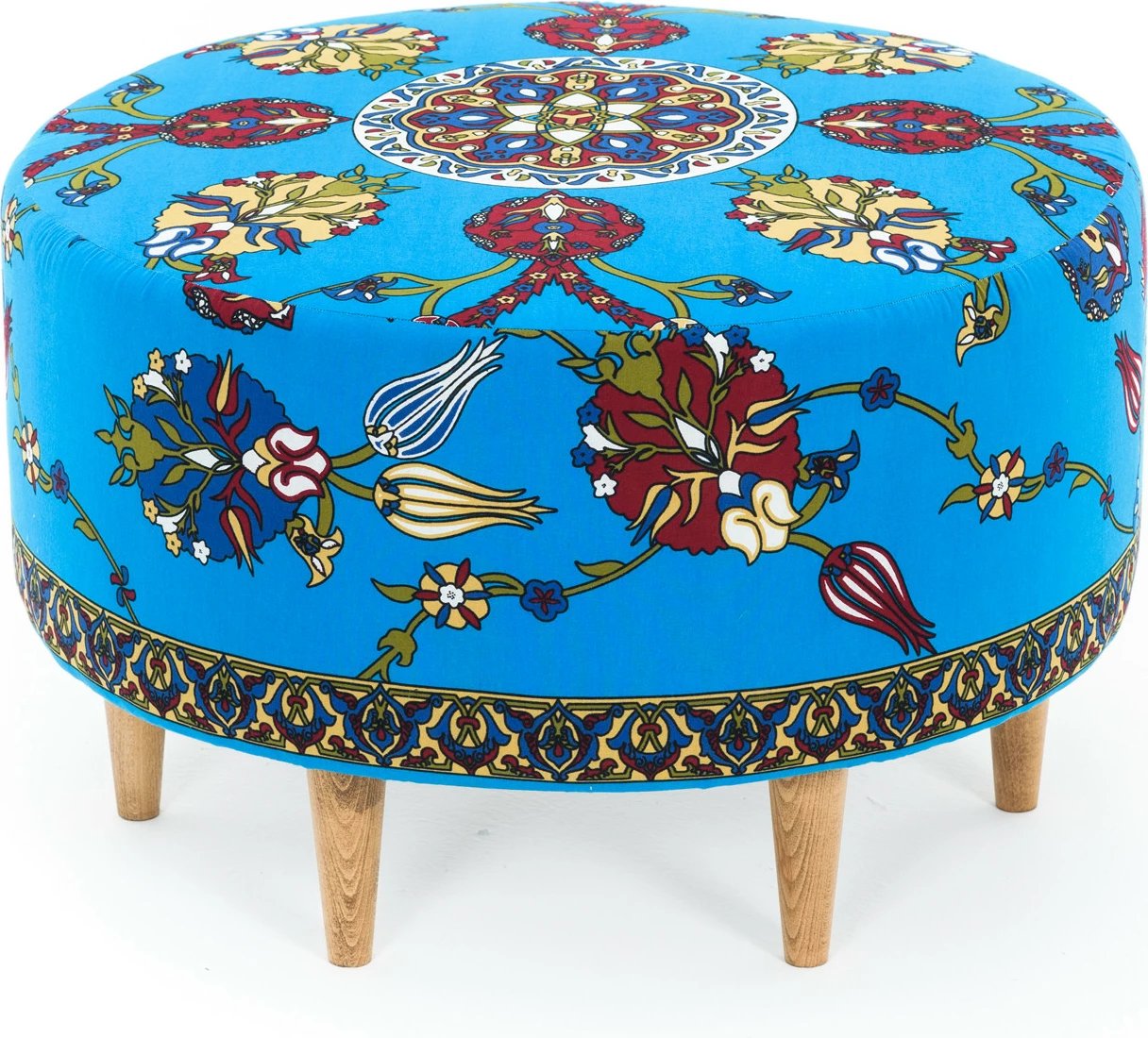 Tuffet Atelier del Sofa, Torino, shumëngjyrësh, 65x40x65cm