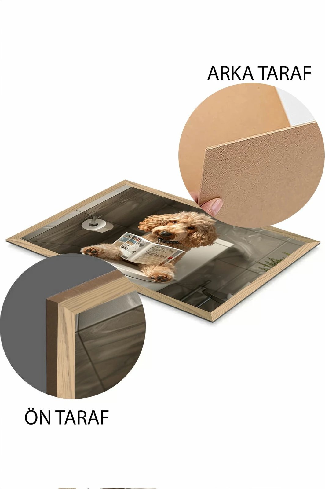 Pikturë dekorative, shumëngjyrëshe, Wallity, Arthynmodelyty3348-33, 33x48cm