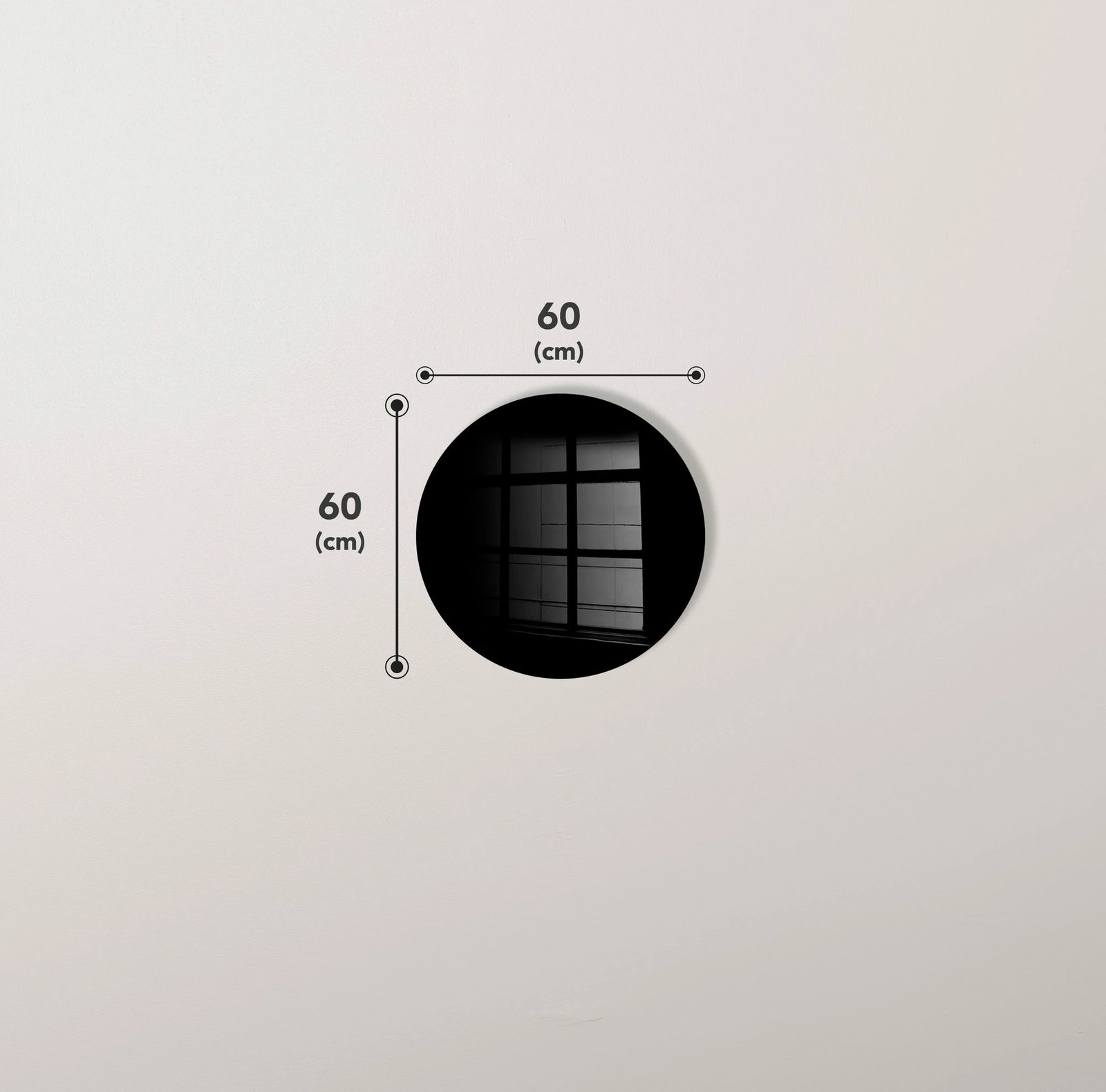 Pikturë dekorative prej xhami të temperuar, Wallity, 2130, 60x60cm