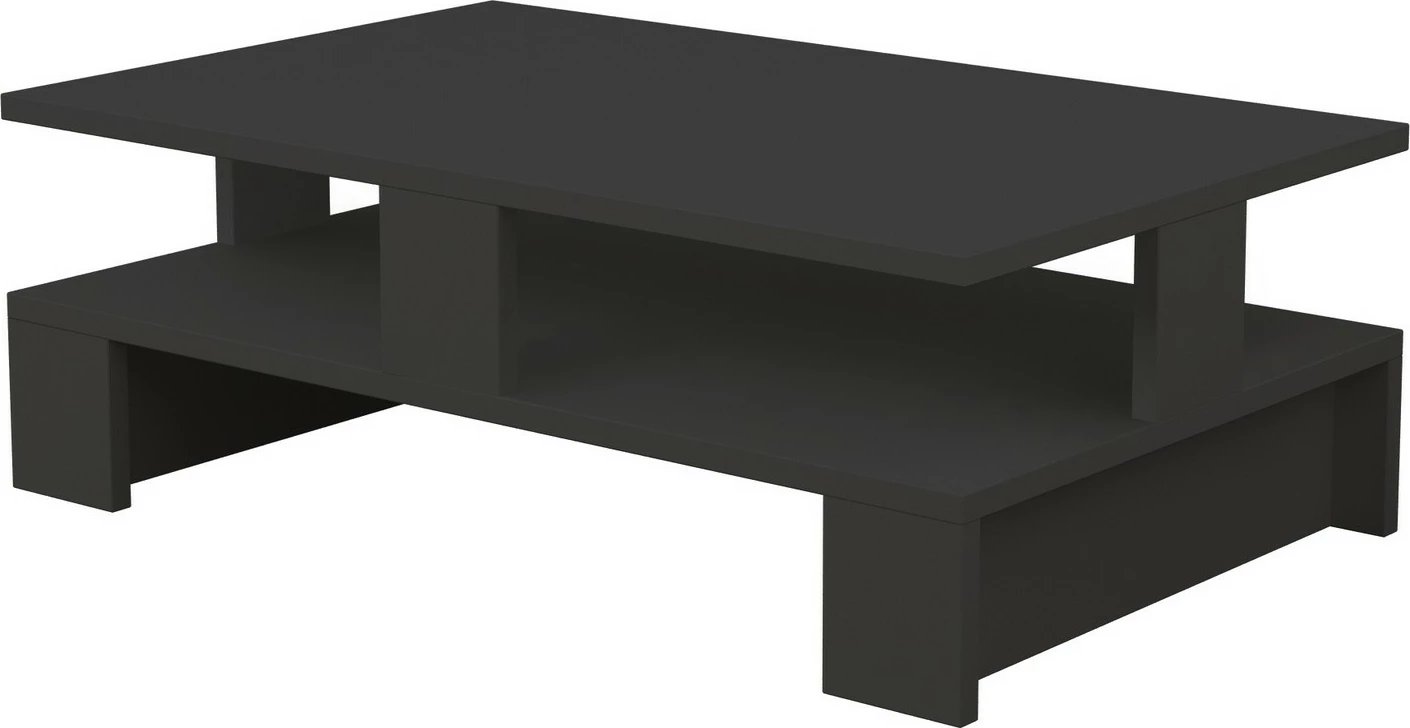 Tavolinë e ulët për kafe, ngjyrë antracit, Skye Decor Mansu