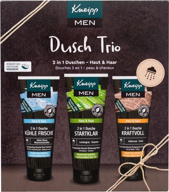 Set Shower Gel 2in1 për meshkuj Kneipp, 3x75ml