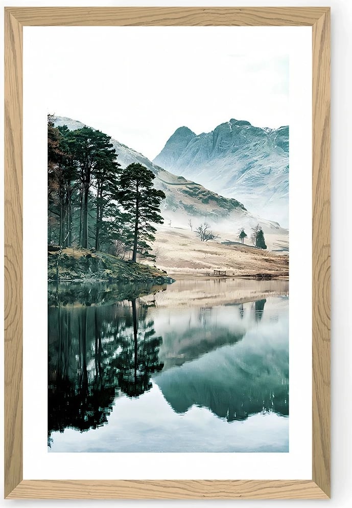 Pikturë dekorative murale, Tekhammdf91, shumëngjyrëshe, 33x48cm