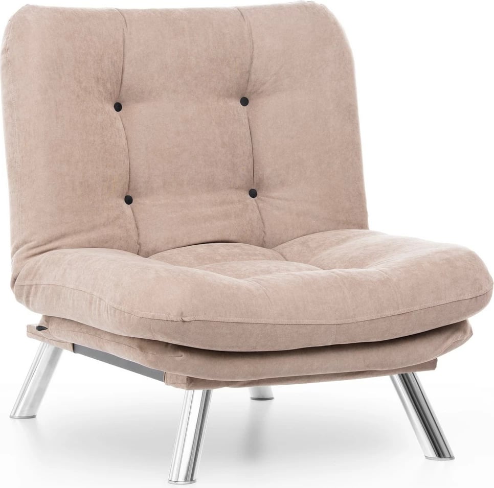 Karrige një vendëshe Atelier del Sofa, Misa Solo, ngjyrë mink