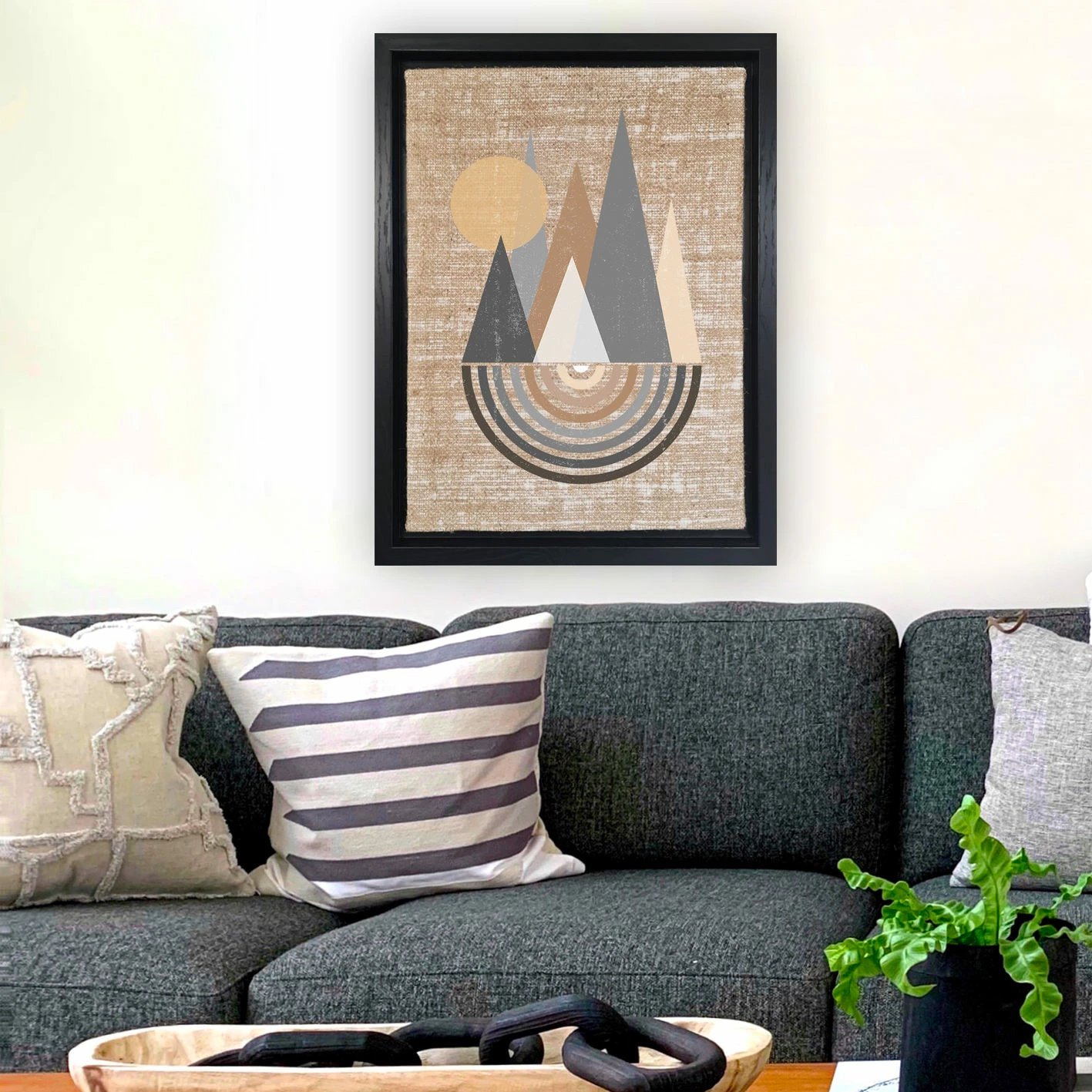 Pikturë dekorative në kanavacë, shumëngjyrëshe, Wallity LSJ61859758765 - 4666, 46x66cm