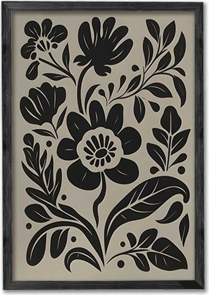 Pikturë dekorative me kornizë (3 copë), Wallity, Ersy3Syhcrv62