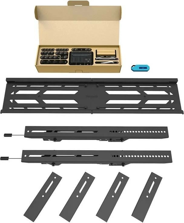 Mbajtës muri për TV Neomounts WL35S-950BL19, 55-110 inç, Çelik, i zi