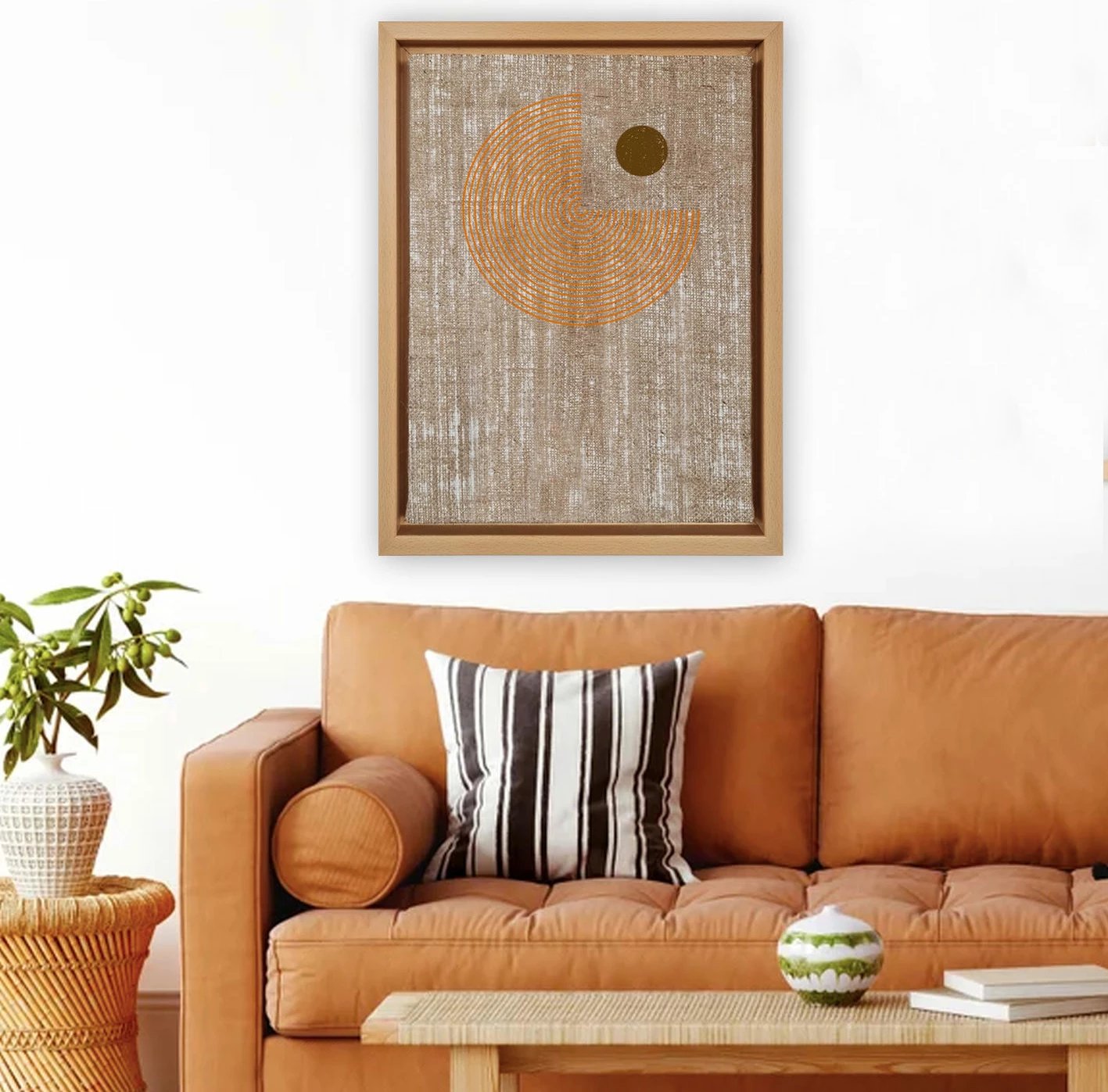 Pikturë dekorative në kanavacë, shumëngjyrëshe, Wallity, LNJ41896274750, 46x66cm