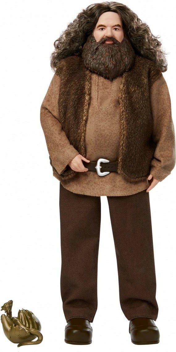 Lodër figurë Mattel Harry Potter Hagrid GKT94, me dragua të vogël, për fëmijë