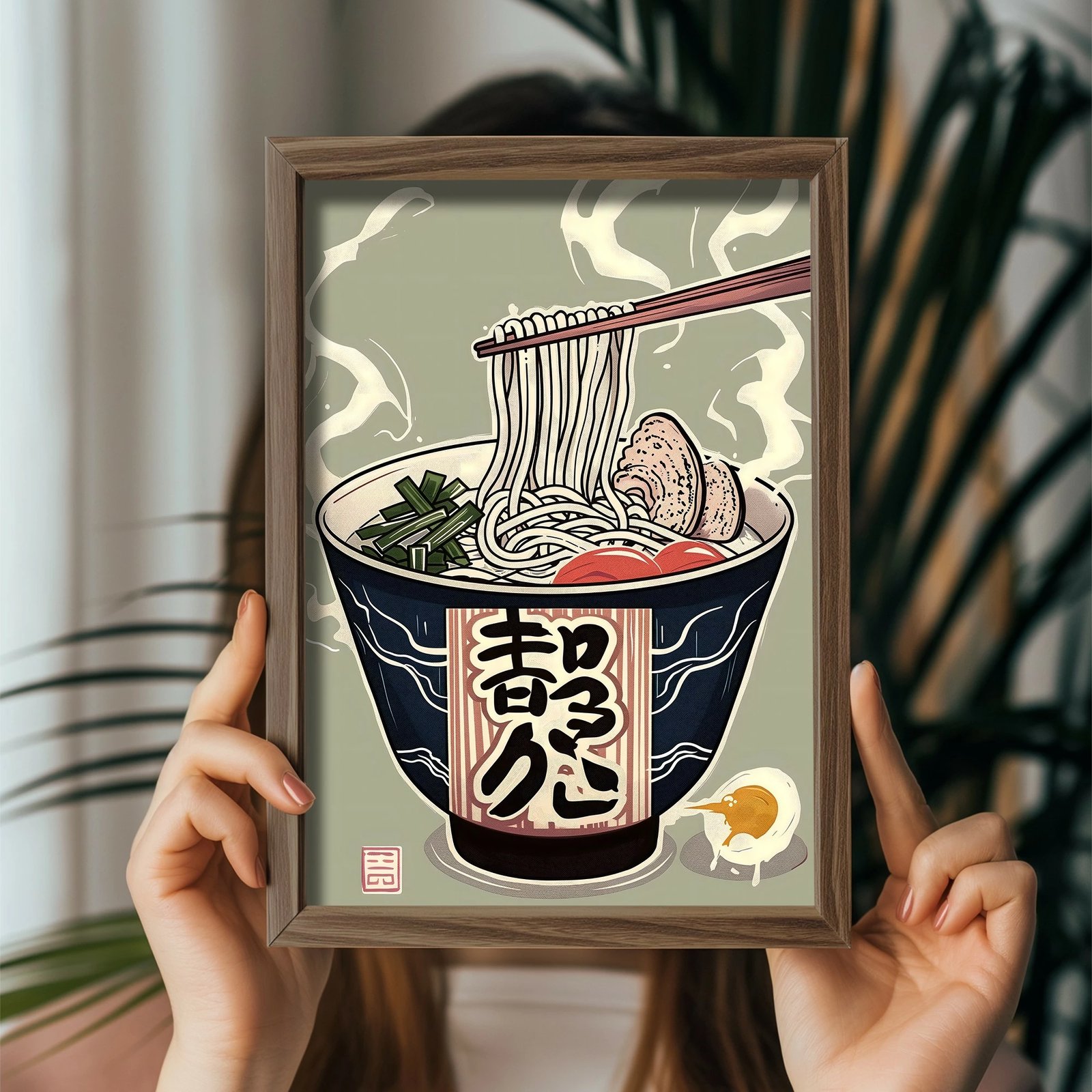 Pikturë dekorative me kornizë MDF, Wallity, GE208-L