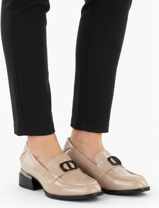 Këpucë femra Vinceza 58638, bezhë