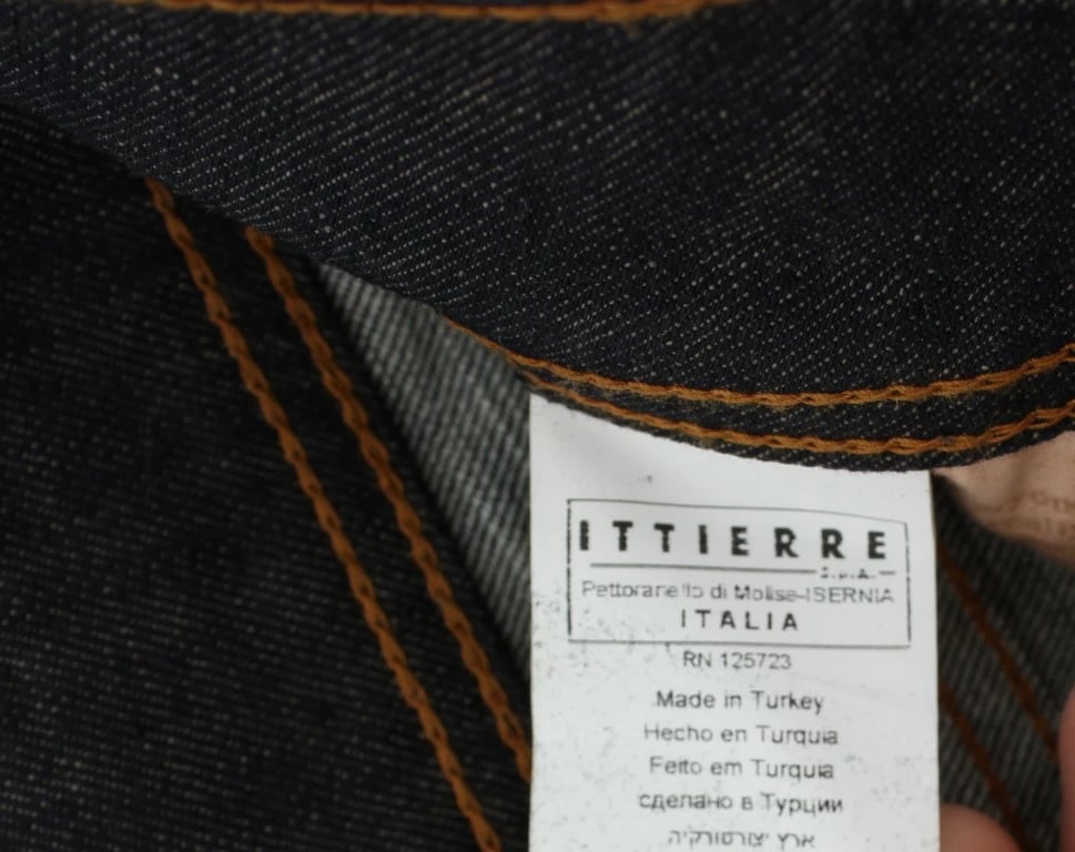 Xhinse për femra John Galliano, të kaltërta 