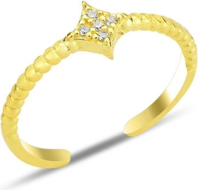 Unazë argjendi Jumeon, ngjyrë ari, SGTL12231