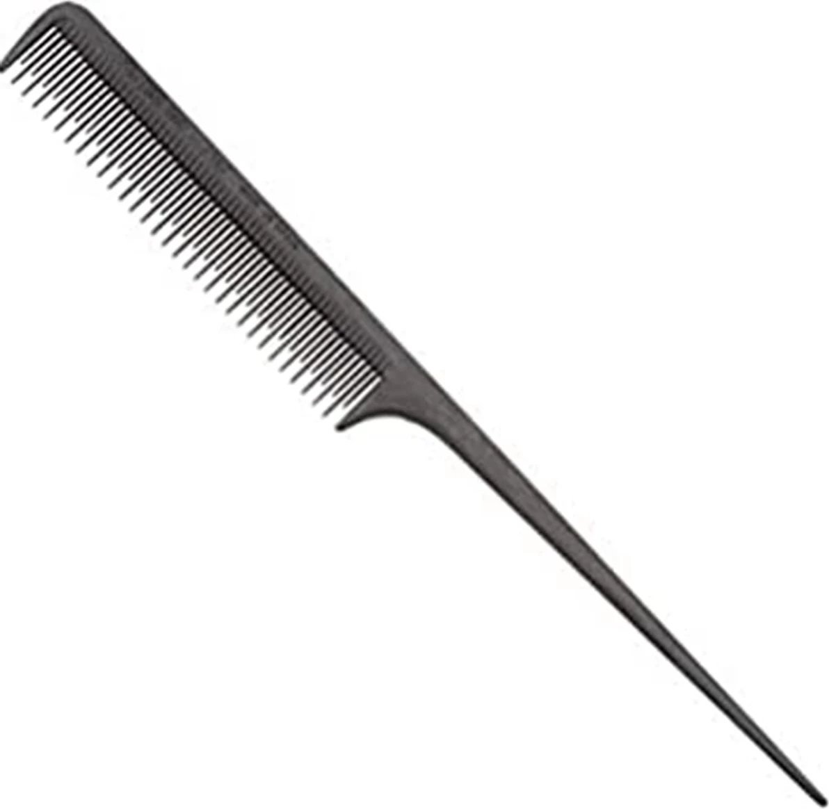 Krehër profesional EUROSTIL Peine Pua Especial Carbono uniseks, 20.5cm, i zi