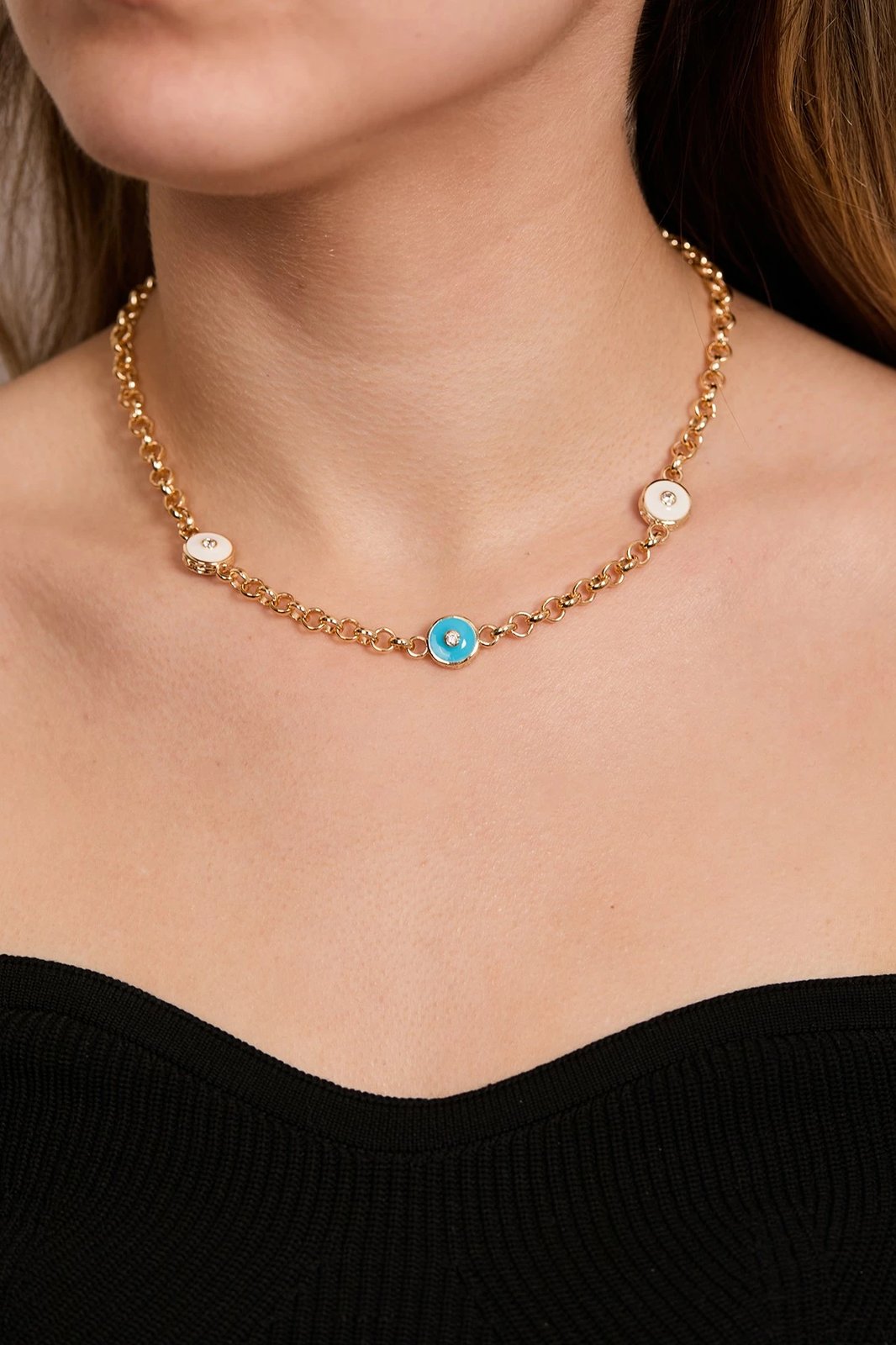 Varëse metalike, ngjyrë ari, Elika, CK9948