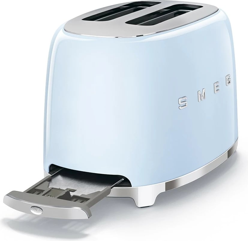 Tostier SMEG TSF01PBEU, 2 feta, pastel blu
