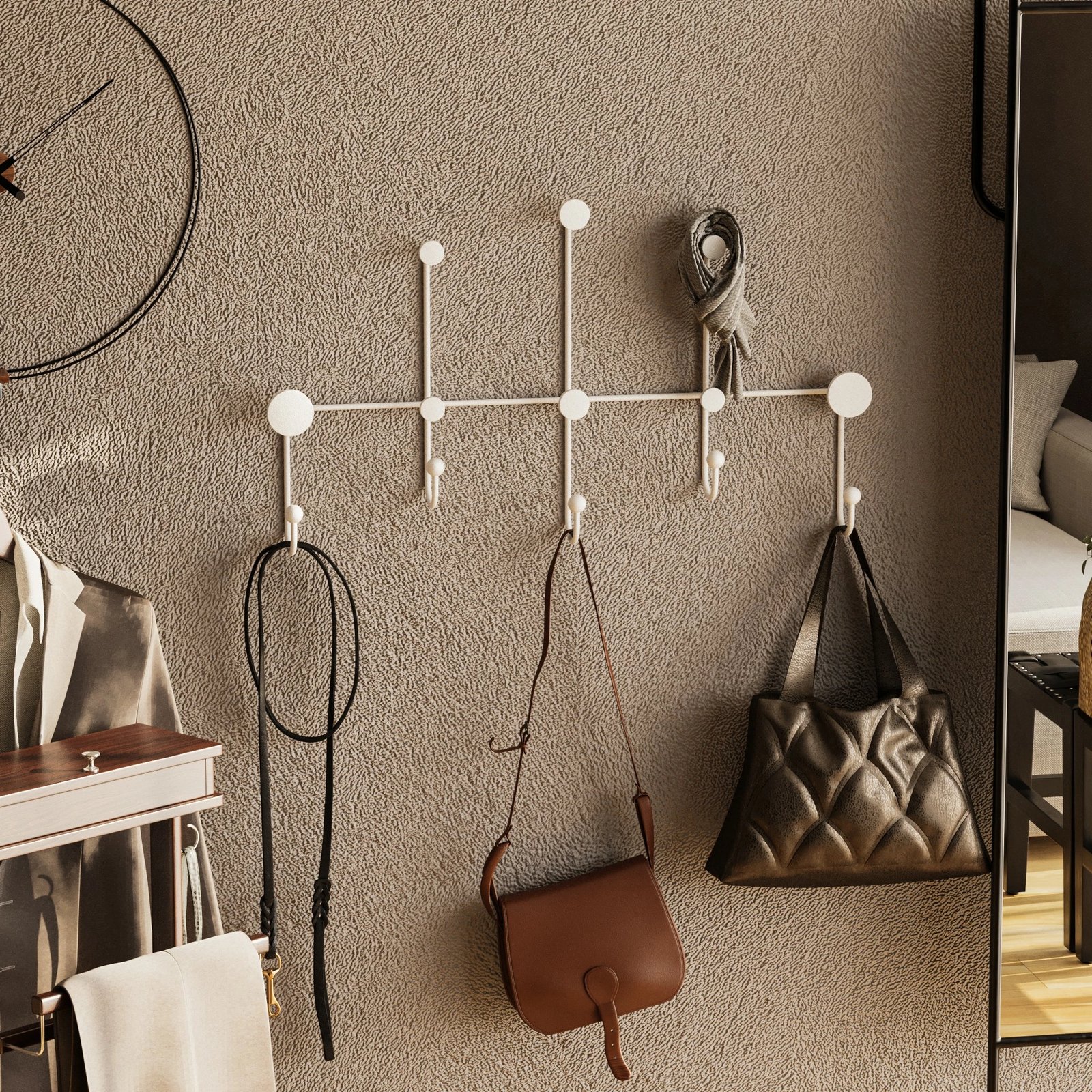 Varëse muri metalike Wallity, Iyon-B, e bardhë