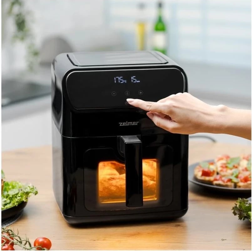 Fritezë pa yndyrë Zelmer ZAF6500, e zezë
