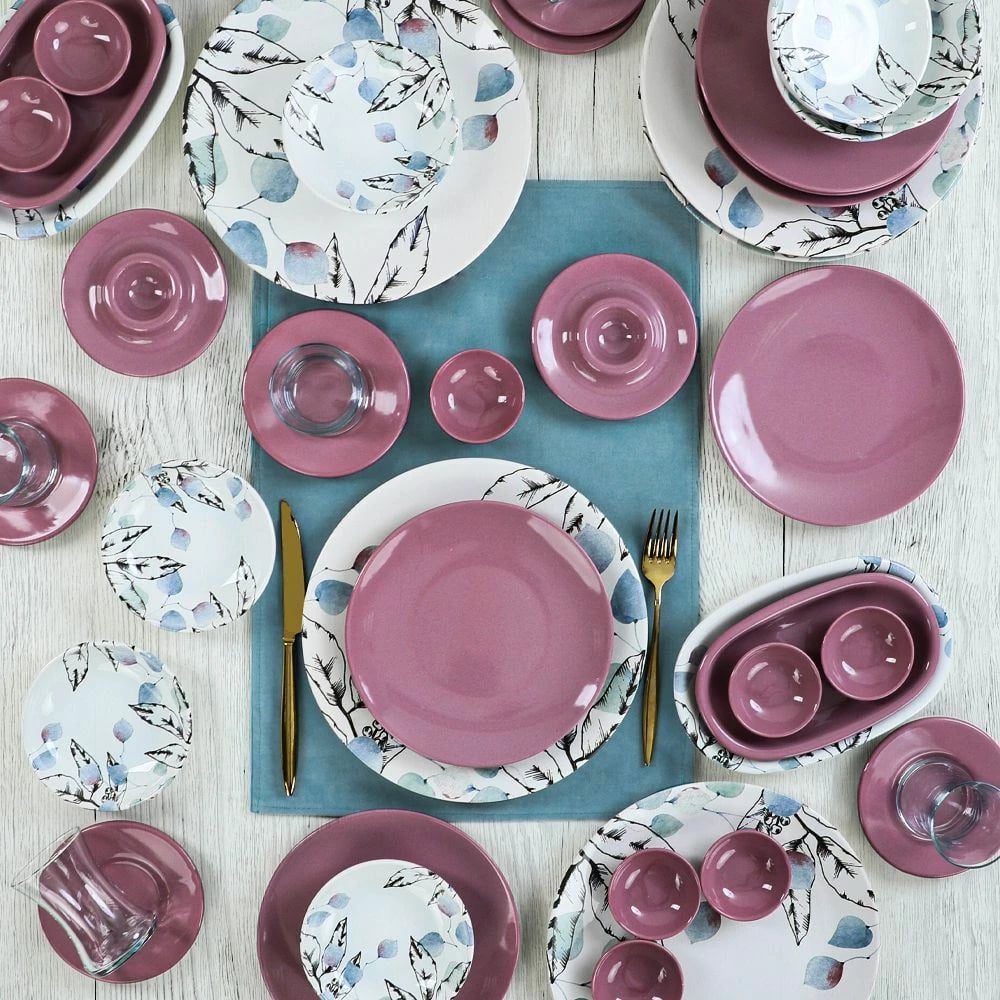 Set mëngjesi 50 pjesësh, Hermia Concept, TV087050F3X2AJ47100MAP0300 Set mëngjesi 50 pjesësh, Hermia Concept, TV087050F3X2AJ47100MAP0300