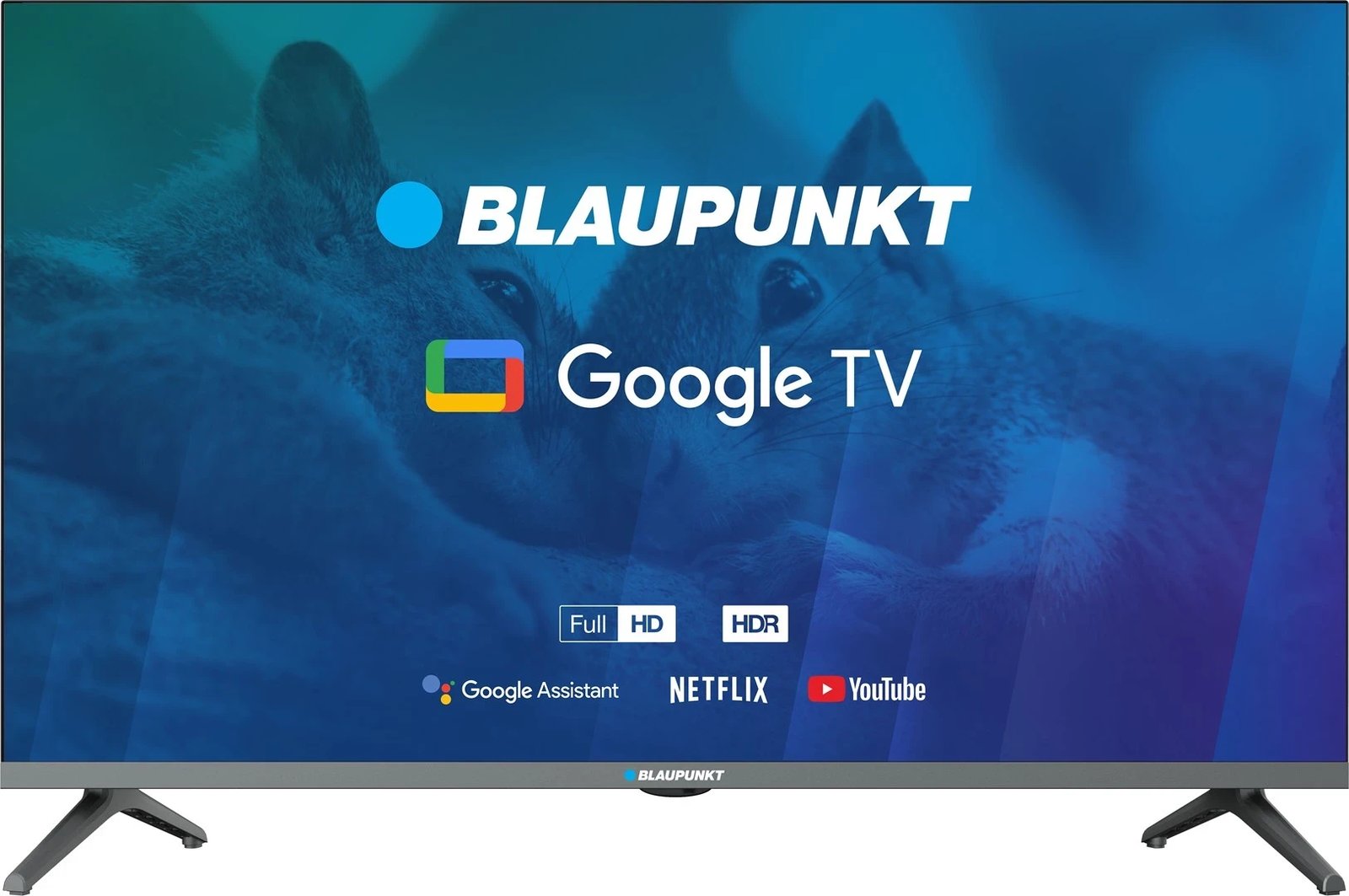 Televizor Blaupunkt 32FBG5000S 32", Full HD LED, GoogleTV, Dolby Digital, WiFi 2,4-5GHz, BT, ngjyrë e zezë