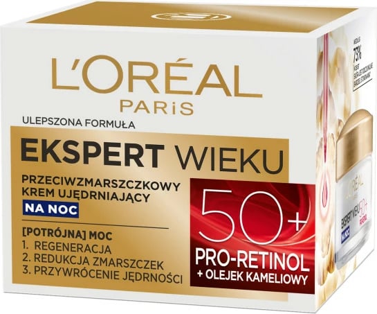 Krem nate kundër rrudhave për femra L'Oreal Paris Expert Age 50+, 50ml
