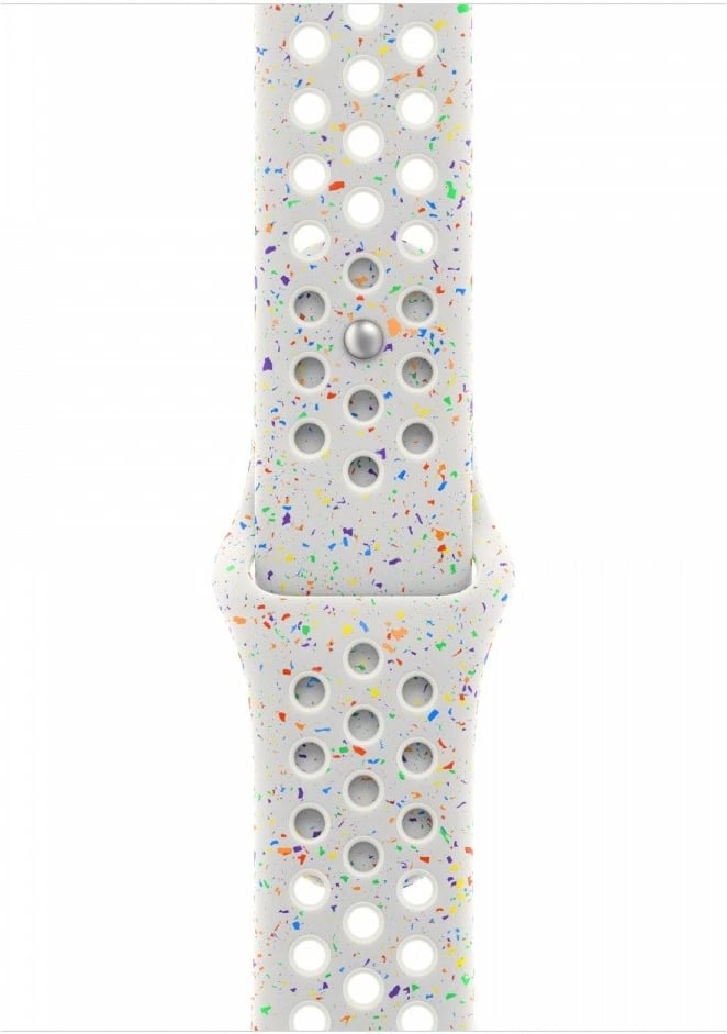 Rrip sportiv, Apple Nike, MYL43ZM/A, për Apple Watch 46 mm, S/M, Pure Platinum