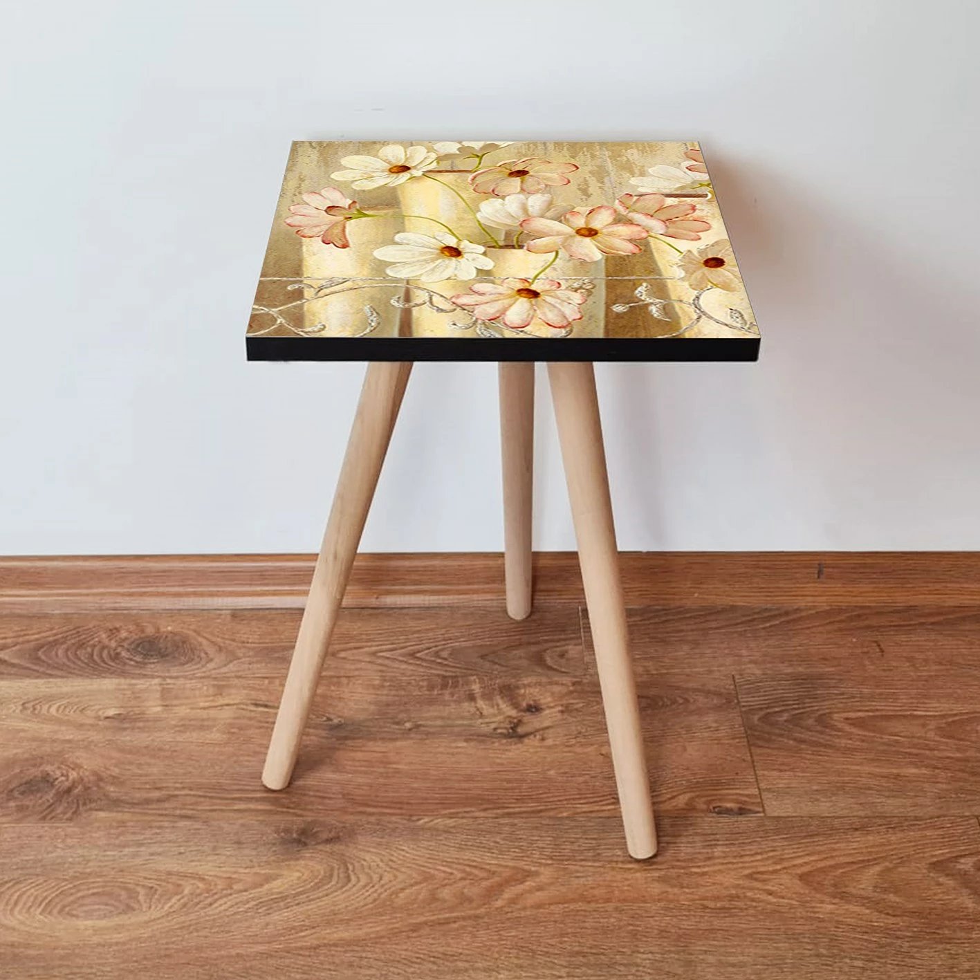 Tavolinë anësore Skye Decor, Shp309, krem