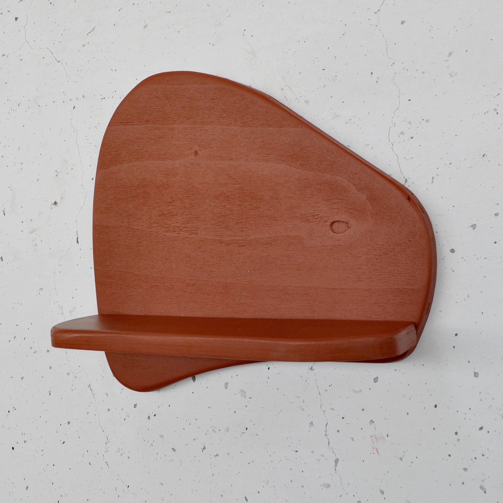 Raft dekorativ muri, dru i kuq, Skye Decor, Meh221, 35x32x11cm