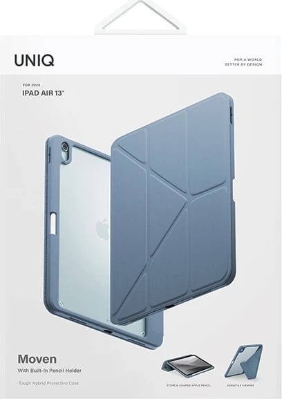 Mbështjellës tablet UNIQ Moven për iPad Air 13" (2024), Kaltër