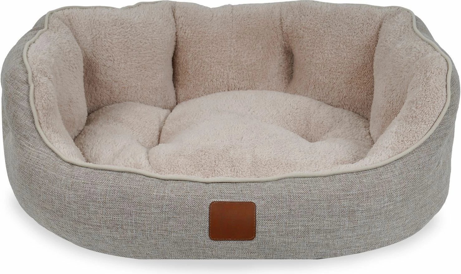 Shtrat për kafshë Coco S, ngjyrë bezhë