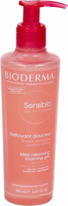 Xhel pastrues fytyre për femra BIODERMA Sensibio 200ml