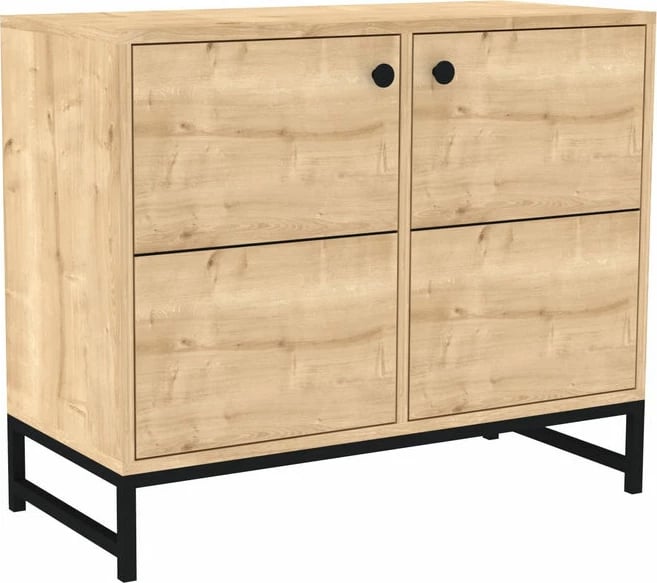 Konsol Hanah Home, sedef, ngjyrë safir dhe e zezë