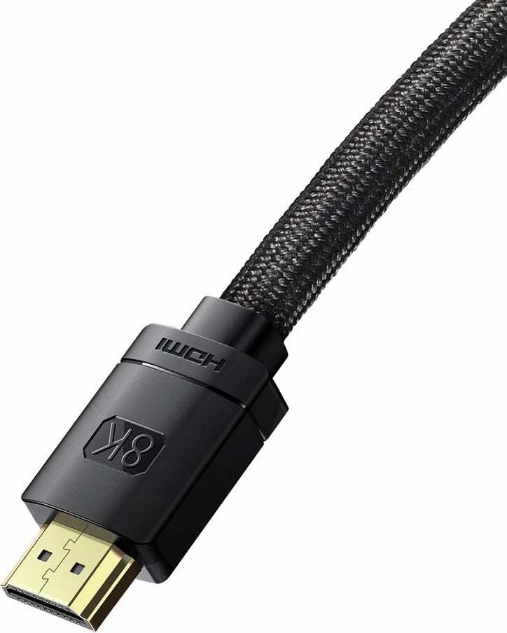 Kabllo HDMI Baseus CAKGQ-L01, 3m, 8K, 48Gbps, e zezë Kabllo HDMI Baseus CAKGQ-L01, 3m, 8K, 48Gbps, e zezë